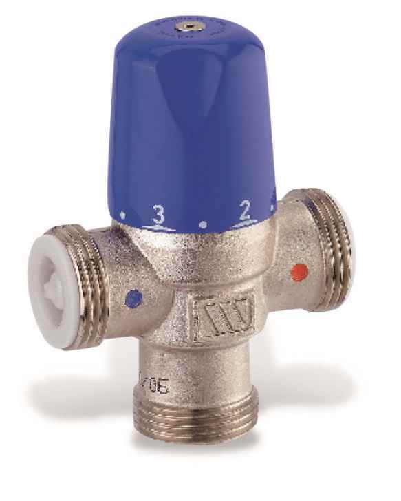Válvula mezcladora Watts 1" M MMV termostática (ACS)