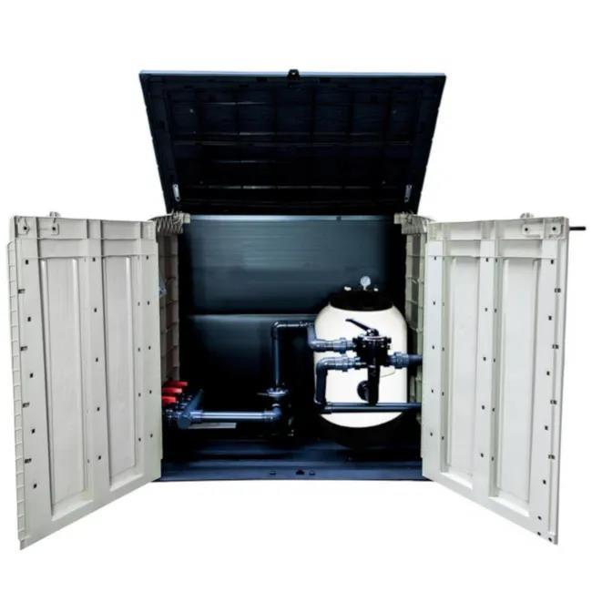 Caseta piscina elevada Aster Ø600 + bomba Sena 1HP